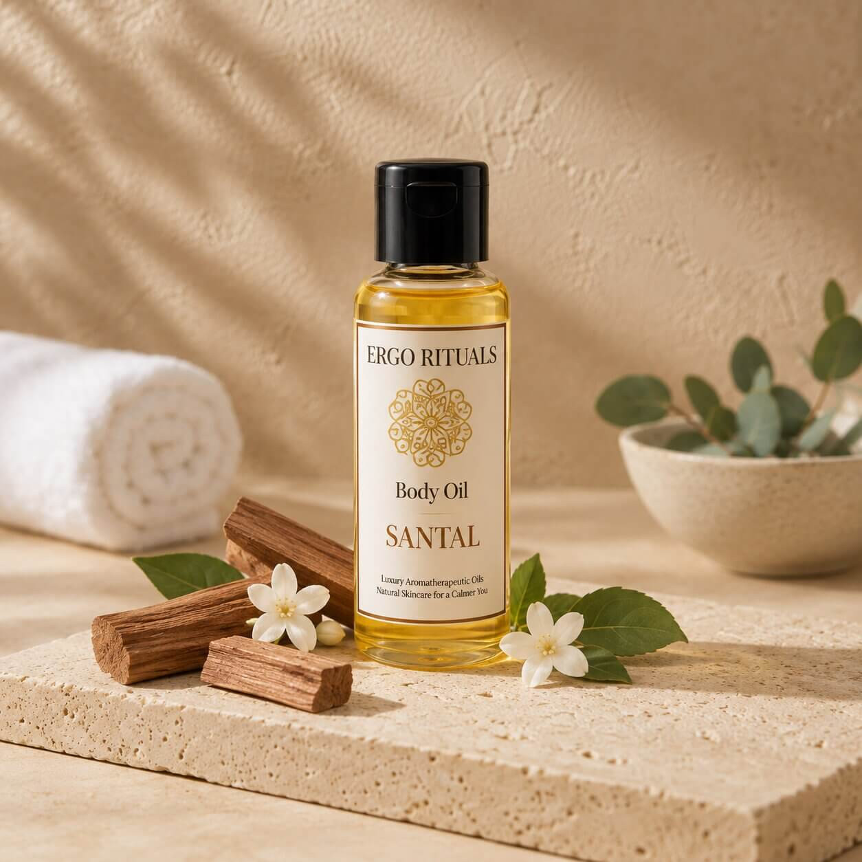 Body oil  50ml santal