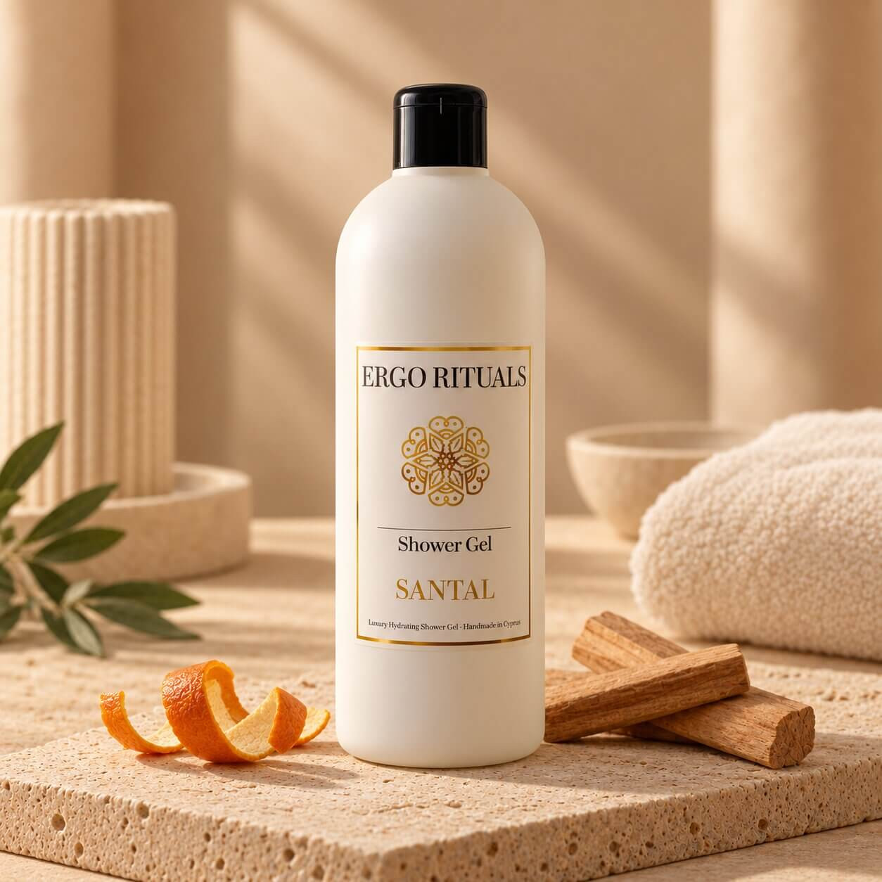 Hydrating Shower Gel 500ml Santal